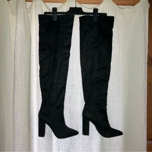 Call It Spring Slouch Black Tall Boots